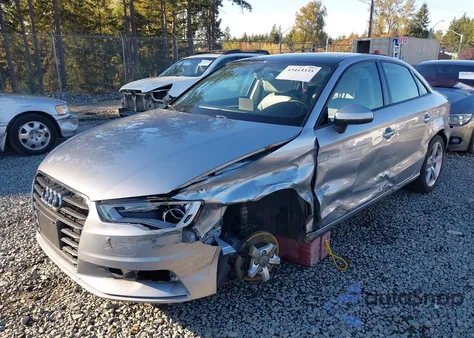 2015 Audi A3 1.8T Premium from USA, damaged, VIN WAUACGFFXF1127760
